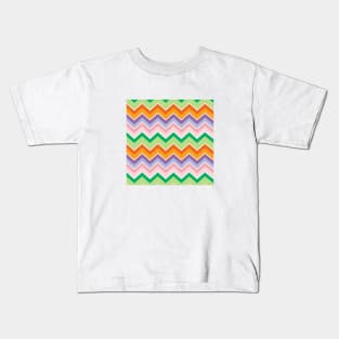 Rainbow Stripes Kids T-Shirt